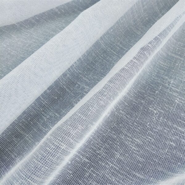 Firana gładka z błyskiem ETNO 1102 Firana Premium 300 cm biała