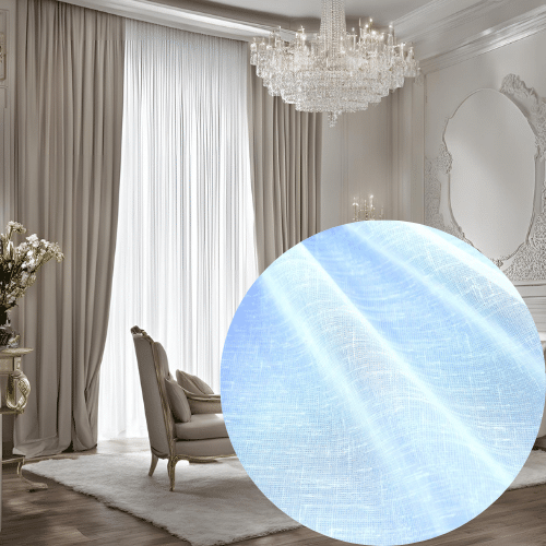 SABLE z połyskiem 1201 Firana Premium 300 cm biała Firana Premium Sable prezentuje się nowocześnie w związku z tym daje wrażenie lekkości i elegancji. Zastosowanie odpowiedniej przędzy we właściwym splocie w połączeniu z połyskliwą nitką istotnie nadaje nowoczesnego designu. W ostatnim czasie jeden z najczęściej wybieranych przez naszych klientów wzorów. Wyjątkowe zainteresowanie wiąże się przede wszystkim z niezwykłym wyglądem tkaniny w dekoracji okiennej. Firana prezentuje się nowocześnie. daje wrażenie lekkości i elegancji. Bez wątpienia łączy w sobie elementy klasycznych tkanin typu sable. Zastosowanie odpowiedniej przędzy we właściwym splocie w połączeniu z połyskliwą nitką nadaje nowoczesnego designu. Nowoczesna firanka z pewnością idealna do każdego rodzaju wnętrza. Świetne wygląda przy dowolnym upięciu oraz na rolety rzymskie Materiał średnio przejrzysty z delikatnym połyskiem. Ołowiany obciążnik na dole firany. Tkanina cięta z belki, wymaga obszycia. Tkanina łatwa w utrzymaniu i konserwacji. Prać w temperaturze do 30 stopni. 100% poliestru. Producent: Turcja Możliwość zamówienia bezpłatnej próbki. SABLE z połyskiem 1201 Firana Premium 300 cm biała z połyskiem jest tkaniną, którą polecamy przede wszystkim do wnętrz nowoczesnych. Bezsprzecznie upięta czy wolnowisząca nadaje pomieszczeniu lekkości. Charakterystyka - wady i zalety Firany Premium SABLE białej. Firana gładka Sable pozwala na delikatny przepływ światła, tworząc w pomieszczeniu przyjemną atmosferę. Jej faktura przypominająca strukturę lnu i delikatny połysk sprawiają, że nadaje pomieszczeniu elegancji. Jednym z wielu atutów firany gładkiej Sable jest jej łatwość w utrzymaniu czystości. Można ją prać w pralce lub czyścić na sucho, co ułatwia dbanie o jej wygląd i świeżość. Dodatkowo, łatwość w regulacji i zawieszaniu firany gładkiej na karniszach, roletach czy szynach sprawia, że jest wygodna w użytkowaniu. Czy firana Premium SABLE pasuje do stylu Glamour? Jaka firana do stylu Glamour będzie najlepsza? Gęsta firana biała z błyskiem w stylu glamour to najwłaściwsze określenie dla SABLE z błyskiem. Elegancki i luksusowy element dekoracyjny, który dodaje blasku i wyrafinowania do wnętrza. Firana w stylu glamour jest wykonana z materiałów o wysokim połysku, w przypadku SABLE jest to materiał z połyskującymi nitkami. Jej powierzchnia jest gładka i lśniąca, przyciąga wzrok, nadaje wnętrzu efektowny wygląd. Ważnym aspektem firany w stylu glamour jest jej sposób zawieszenia. Może być to tradycyjne zawieszenie na karniszu, możliwe jest też upięcie firany przy użyciu ozdobnych klipsów lub kokard. Dodatkowe ozdoby, takie jak dekoracyjne żabki czy zdobione tasiemki, mogą dodatkowo podkreślać elegancję firany. Do jakiego pomieszczenia pasuje firana SABLE? Czy Sable 1201 to odpowiednia firana do salonu? Firana SABLE w stylu glamour jest doskonałym wyborem do salonu, jadalni lub sypialni, tworząc przepychową ale elegancką atmosferę. Może być używana samodzielnie jako efektowny element okienny lub w połączeniu z zasłonami, tworząc perfekcyjną dekoracje okienną. Podsumowując, elegancka firana w stylu glamour to luksusowy, błyszczący i elegancki element dekoracyjny, który przyciąga uwagę i nadaje pomieszczeniu przepychu. Jej gładka powierzchnia, lśniące materiały i dodatkowe zdobienia tworzą wyrafinowany wygląd, który idealnie pasuje do aranżacji w stylu glamour. Celem dopełnienia kompozycji zachęcamy do zakupu zasłon z naszej kolekcji. Zachęcamy do śledzenia naszego profilu na FB.