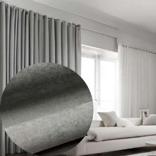 Tkanina półzaciemniająca Wave 224 WAVE tkanina zasłonowa 300cm WAVE tkanina zasłonowa 300cm Materiał o szerokości 300 cm. Gramatura 240 g/m2. Tkanina delikatnie welurowa, półzaciemniająca. Dobrze układająca się, miękka i przyjemna w dotyku. Elegancka struktura z bogatym wachlarzem kolorystycznym. Stanowi idealną oprawę pomieszczeń zarówno stylowych jak i nowoczesnych, sypialni, salonów oraz pokoi młodzieżowych. Tkanina cięta z belki, wymaga obszycia. Łatwa w utrzymaniu i konserwacji. Nie wybarwia się i nie kurczy podczas prania. Prać w temperaturze do 30 stopni. 100 % poliester. Oryginalny produkt Polski. Kolory widoczne na zdjęciu mogą nieznacznie odbiegać od rzeczywistych kolorów produktu, z uwagi na indywidualne ustawienia monitorów. Tkanina zasłonowa Wave Tkanina zasłonowa Wave charakteryzuje się elegancką strukturą, niespotykaną w innych rodzajach materiałów. Ma właściwości półzaciemniające. Bogaty wachlarz kolorystyczny sprawia że każdy dobierze kolor idealny do swojego wnętrza. Zasłona Wave to nowoczesne, dekoracyjne rozwiązanie do salonu lub sypialni. Dostępna jako gotowy produkt lub na metry, pozwala dopasować ją do konkretnych wymiarów okna. Zasłona ta ma nowoczesny charakter, o gładkiej fakturze i eleganckim wykończeniu. Tkanina z serii premium zapewnia wysoką jakość jakość. Welurowa tkanina z jakiej wykonana jest zasłona Wave, dodaje ekskluzywności i luksusowego wyglądu ponieszczeniu. Zasłona Wave jest tkaniną półzaciemniająca, co daje możliwość regulacji ilości światła wpadającego do pomieszczenia. Jej unikalna struktura dodaje dynamiki i interesującego efektu wizualnego. Jest to modne rozwiązanie, które nadaje wnętrzu nowoczesnego wyglądu, a zarazem pełni funkcję dekoracyjną, nadając pomieszczeniu elegancki i stylowy charakter. Jeżeli poszukujesz nowoczesnej zasłony, modnej w 2023/2024 roku z pewnością tkanina Wave będzie dobrym wyborem. WAVE tkanina zasłonowa 300cm - zastosowanie. Zasłona Wave idealnie sprawdzają się jako zasłona wolnowisząca, daje możliwość stworzenia efektownych i eleganckich aranżacji okiennych. Jej lekkość i zwiewność nadają pomieszczeniu subtelny charakter. Może być również wykorzystana jako dekoracja upięta, umieszczona w ozdobnych kółkach lub klamrach, dodając wnętrzu wyrafinowanego wyglądu. Alternatywnie, może posłużyć jako materiał do wykonania rolet rzymskich, które zapewniają funkcjonalność i estetykę jednocześnie. Ponadto, tkanina ta z powodzeniem sprawdza się jako materiał na poduszki i narzuty. Jej delikatna faktura i przyjemna w dotyku powierzchnia sprawiają, że poduszki i narzuty wykonane z niej dodają wnętrzu przytulności i elegancji. Ich subtelny blask i miękkość tworzą przyjemny kontrast z innymi elementami dekoracyjnymi, podkreślając stylowy wygląd całej przestrzeni. Dzięki różnorodnym zastosowaniom, ta wszechstronna tkanina pozwala na stworzenie spójnej i harmonijnej aranżacji wnętrza, wprowadzając jednocześnie elementy dekoracyjne o wysokiej jakości i estetyce. Wszechstronność zasłon Wave - bogata kolorystyka Dzięki bogatemu wachlarzowi kolorystycznemu, tkanina ta staje się niezwykle wszechstronna i dopasowuje się do różnorodnych aranżacji i stylów wnętrz. Oferuje szeroki wybór kolorów, obejmujących zarówno stonowane i neutralne odcienie, jak i intensywne i ekspresywne tonacje. W aranżacjach w stylu minimalistycznym czy skandynawskim, tkanina ta w stonowanych kolorach, takich jak biel, beże czy pastele, wprowadza subtelność i harmonię. Natomiast w bardziej odważnych i ekstrawaganckich aranżacjach, można wybrać tkaninę w intensywnych odcieniach, jak żółty, zieleń czy niebieski, aby dodać akcentu i dynamiki. W stylu klasycznym, tkanina ta może być dostępna w eleganckich odcieniach szarości, tworząc luksusowy i wytworny charakter. Natomiast w aranżacjach w stylu retro czy vintage, można wybierać tkaninę w odcieniach brązui czy rustykalnych barw, dodając nostalgii i przytulności. Dzięki tak szerokiemu spektrum kolorów, tkanina ta doskonale pasuje do różnych stylów wnętrz, dając możliwość wyrażenia indywidualności i tworzenia spójnej atmosfery. Niezależnie od preferowanego stylu, ta tkanina wzbogaca przestrzeń, ponieważ dodaje głębi i wprowadza wyrazisty akcent kolorystyczny, tworząc unikalną aranżację wnętrza. Nasza oferta W swojej ofercie posiadamy możliwość zakupu tkanin zasłonowych na metry, a także opcje uszycia zasłony gotowej zgodnie z preferencjami klienta. W sekcji pomagamy aranżować oferujemy pomoc nie tylko w doborze tkaniny. Uzyskacie u nas wsparcie w zakresie dokonania pomiaru, tak żeby efekt końcowy był oszałamiający. Zachwyceni będą domownicy jak i wszyscy goście.