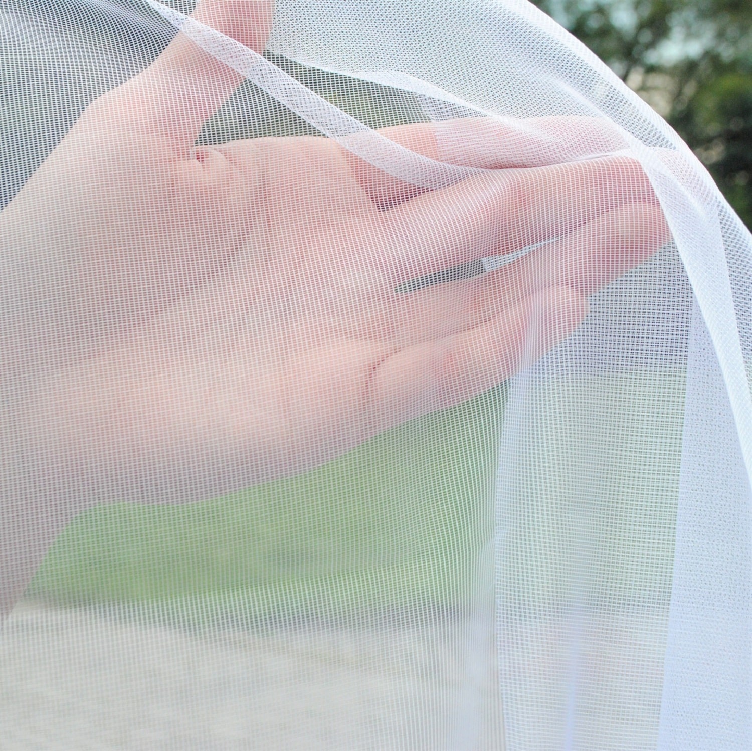 MARKIZETA Light MH błysk Firana Comfort 300 cm biała