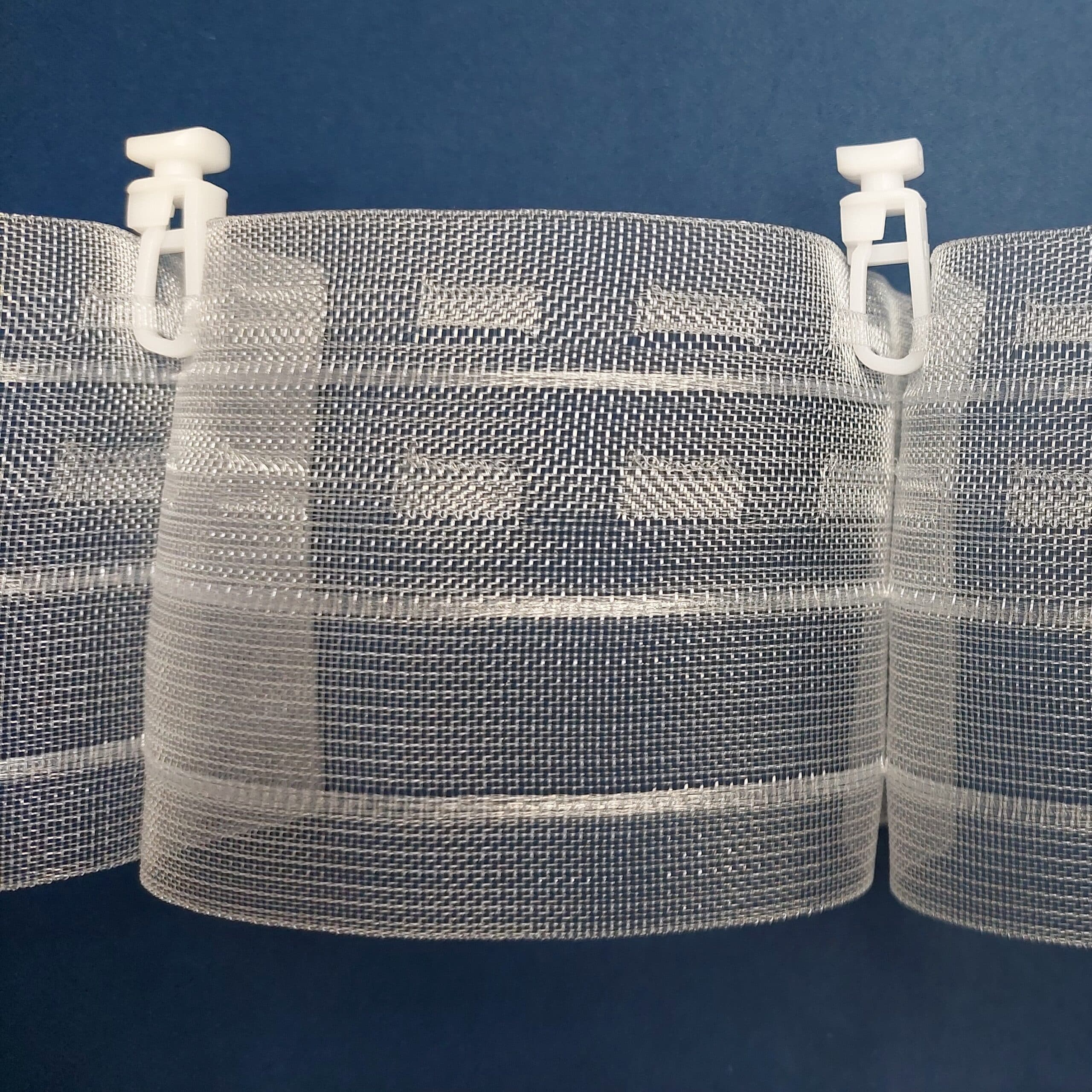 Taśma do zasłon Jedna zakładka Marszczenie 1:1,7 Szerokość 7,5cm