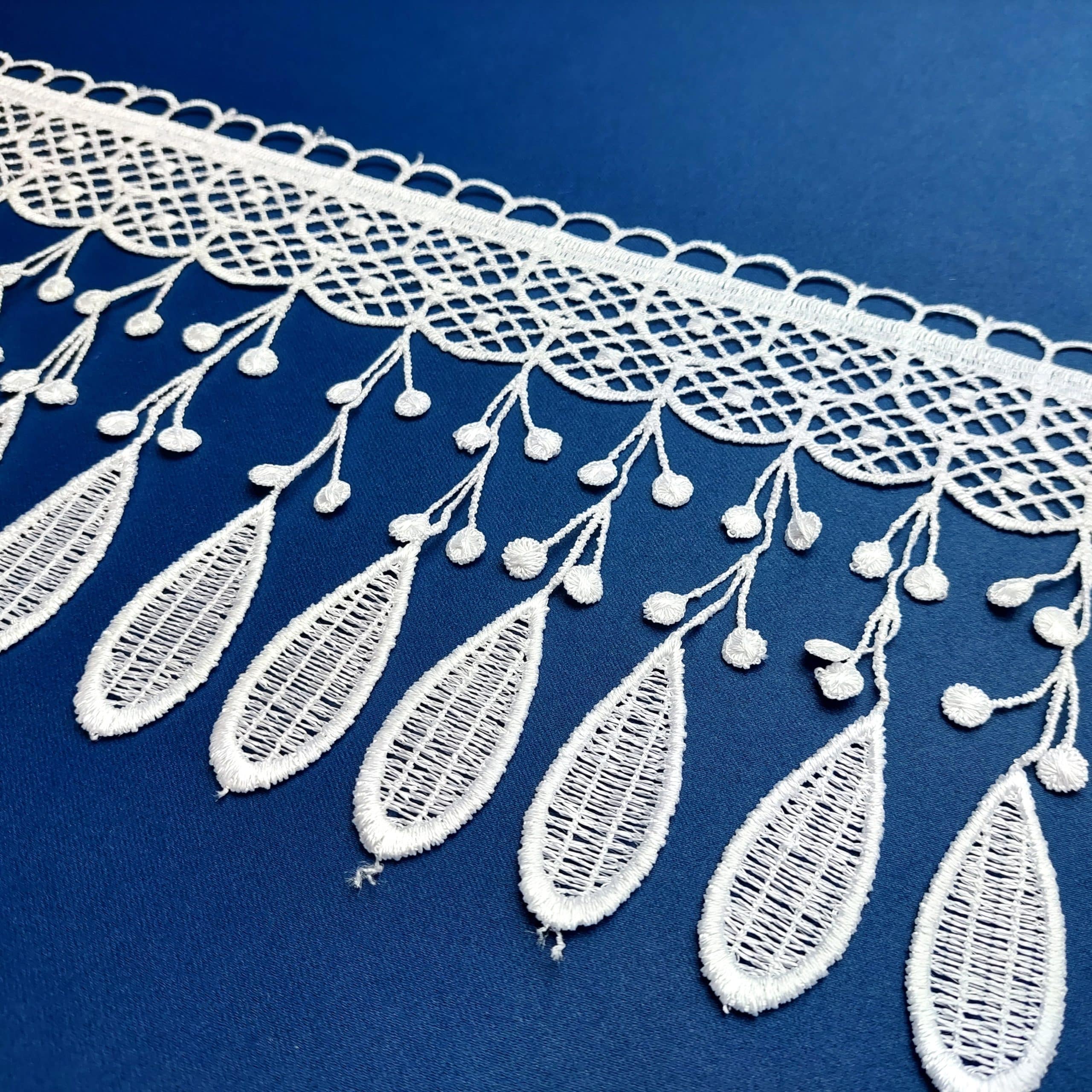 Gipiura do doszycia 3555/15cm biała